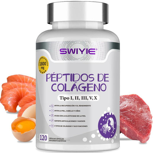 SWIYIE Complejo de Colágeno de 5 Tipos